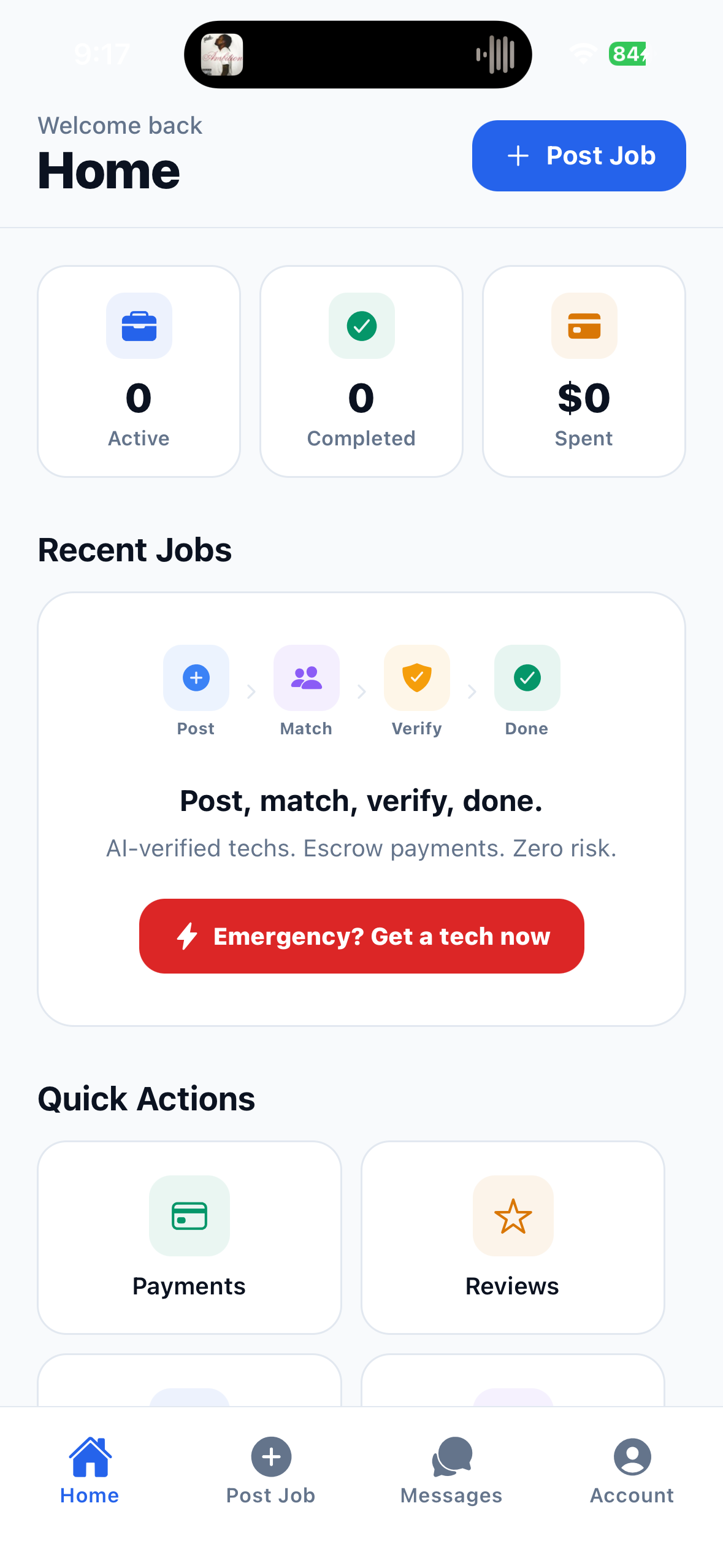 DispatchIQ Home