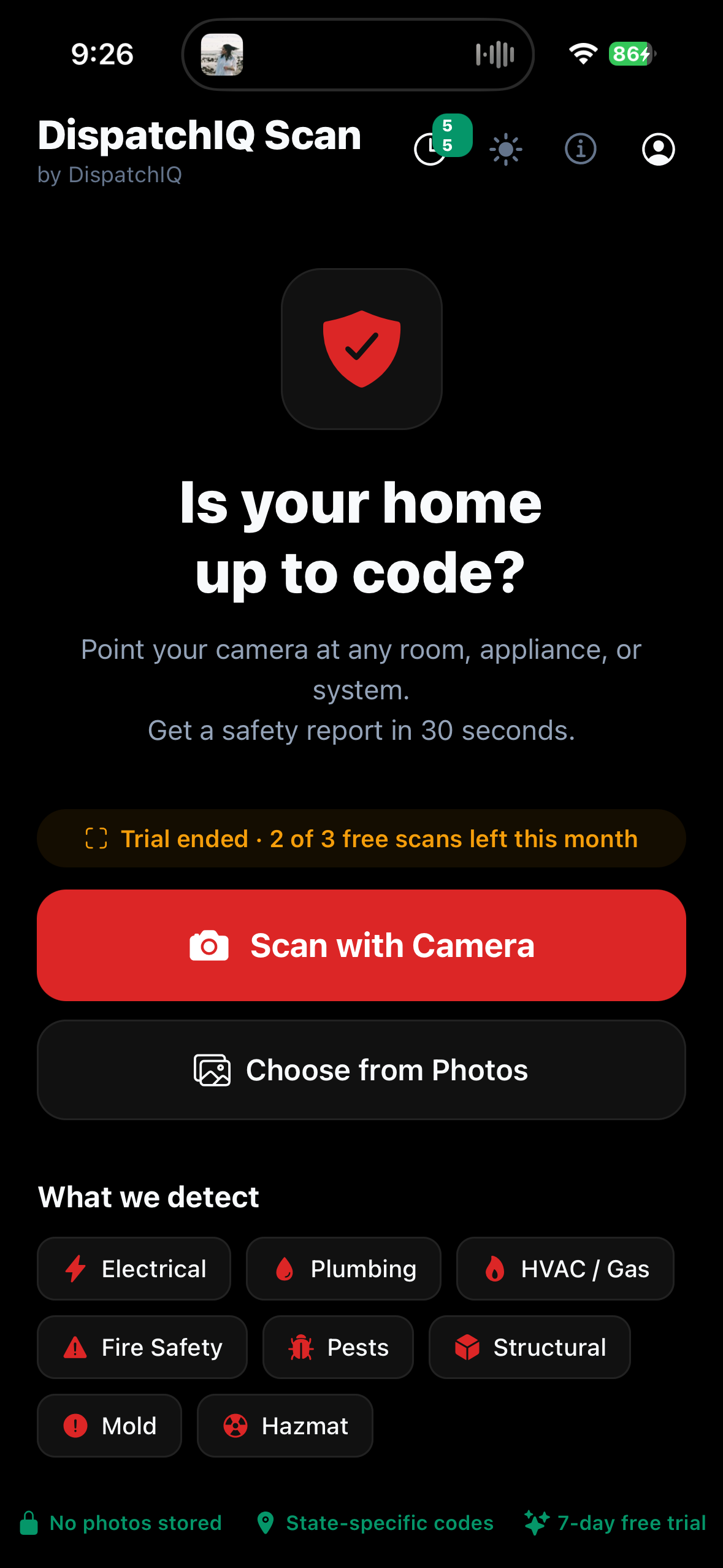 DispatchIQ Scan