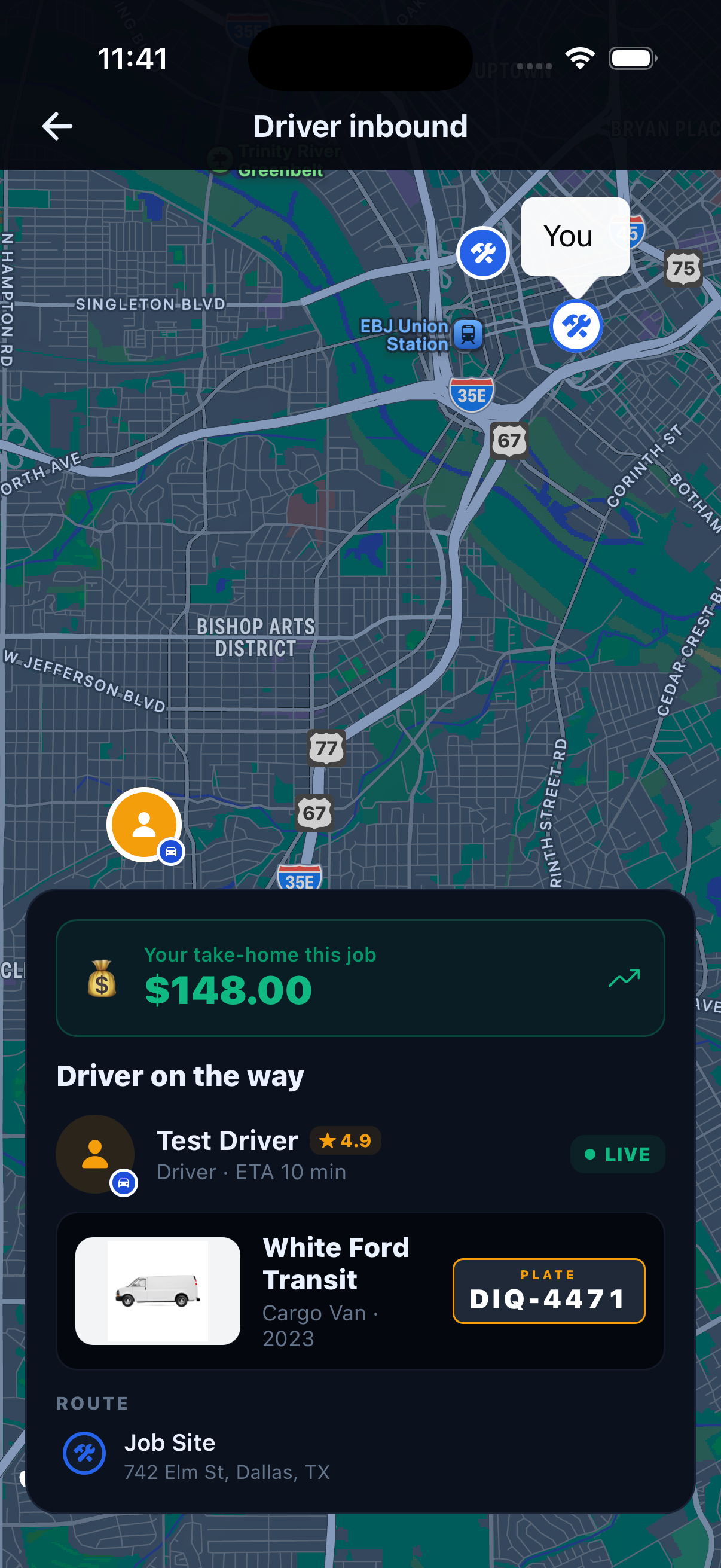 Drivers on demand